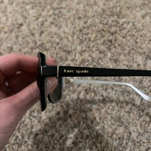 Black Kate Spade polarized sunglasses